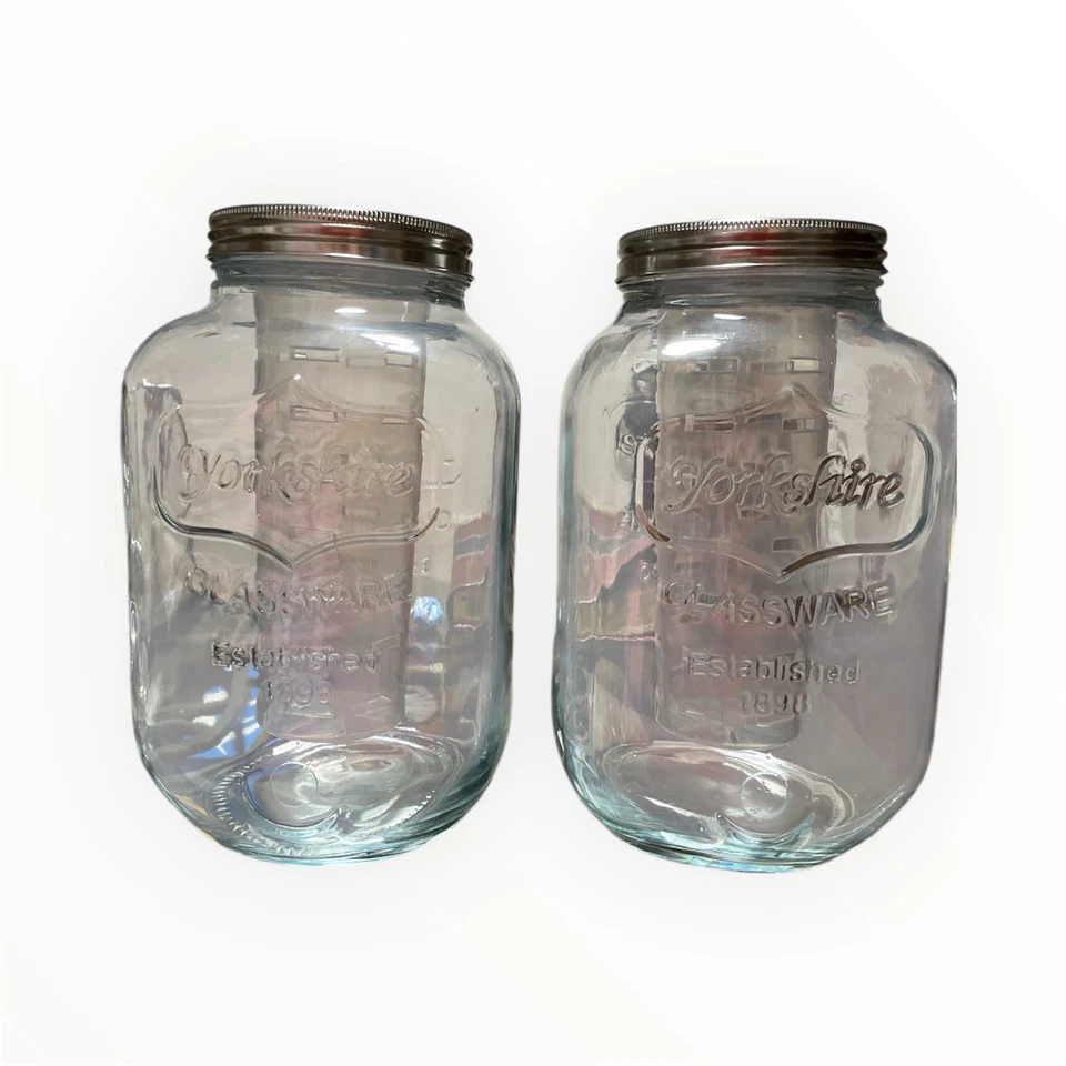 DD&HAPP 1.2 Gallon Glass Drink Dispensers With Stand & Stainless Steel Spigot - Image 2 of 4