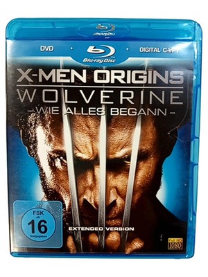 X-Men Origins: Wolverine Hugh Jackman Blu-ray DVD Actionfilm Superhelden Deutsch