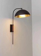 Allied Maker | Clasp Wall Lamp Brass Sconce Mid Century Style Brass Wall Lamp