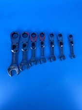 Craftsman Metric Stubby Locking Flex-head Ratcheting Wrench Set 7 Pcs. 42041