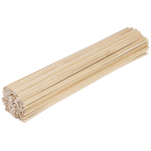 1000 x Wooden Cotton Candy Floss Stick High Quality 11" 280mm Fair Skewer Square