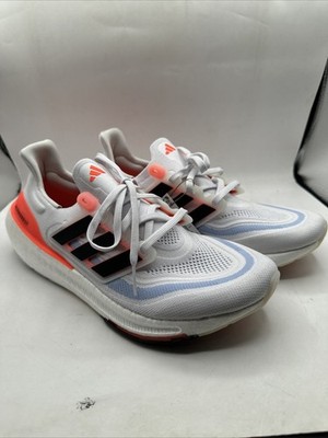 Adidas UltraBoost Light HQ6351 | White Solar Red | US Men's size 11 - New