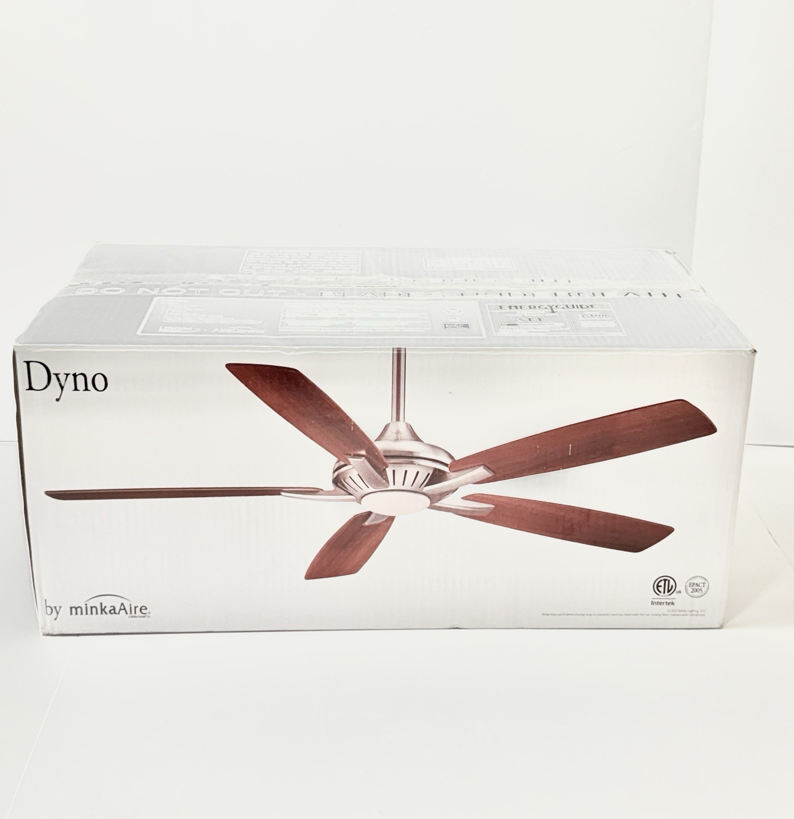 Minka-Aire F1000-BN Dyno 52 in. Indoor Ceiling Fan Brushed Nickel *READ*