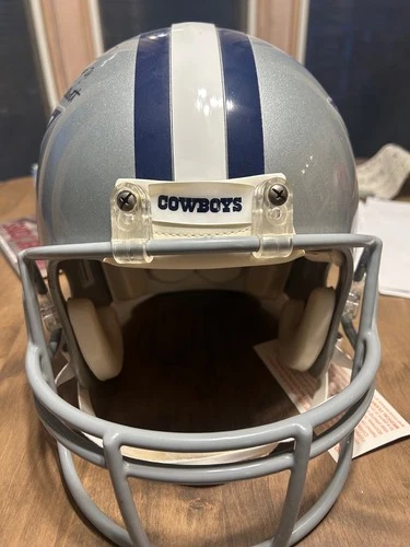 Ezekiel Elliott Dallas Cowbosy Signed Helmet Full Size authentic FANATICS