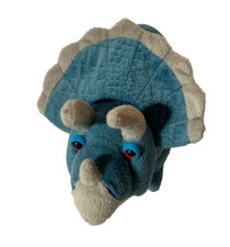 Weighted Dinosaur with 3 lbs Plush Stuffed Animal, washable Triceratops autism