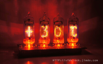 5V USB Powered-ARDUINO DIPKIT-NIXIE Thermometer 4Tube-Open Source-NIXIE TUBE ERA