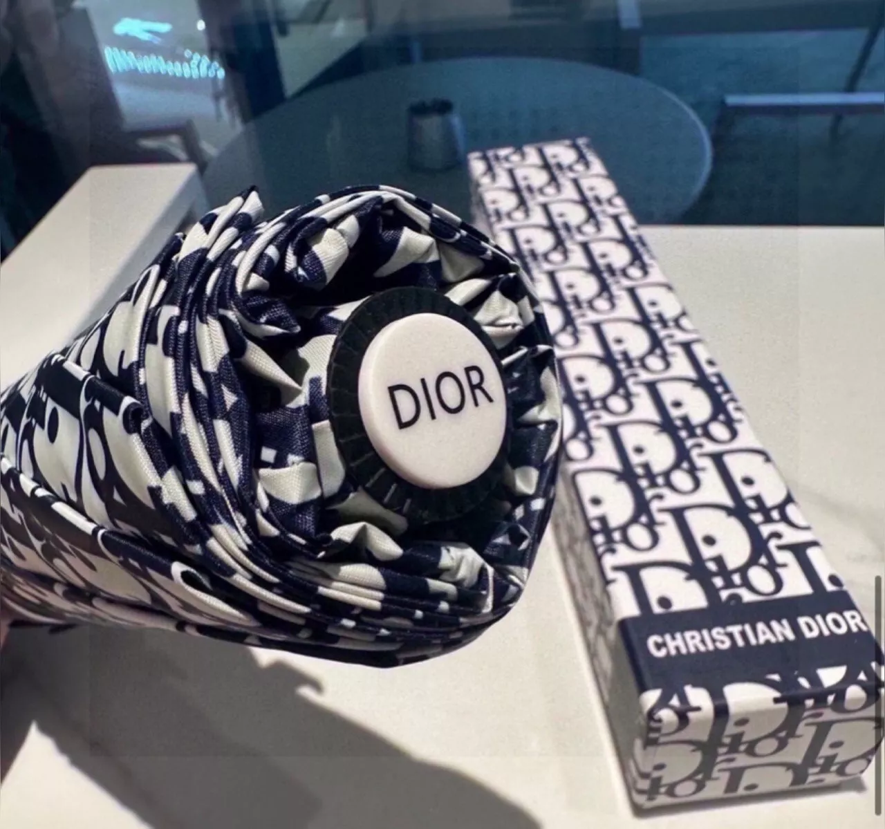 Parapluie pliant automatique Dior 2024 New Hot Style ? 30% de réduction avec respiration anti UV
