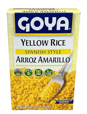 Goya Yellow Rice Spanish Style Arroz Amarillo 7 oz