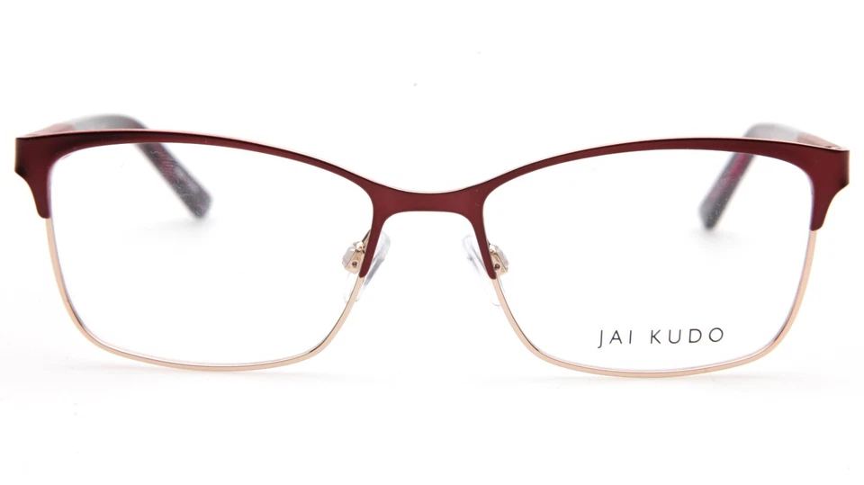 NUEVO JAI KUDO JK013 C1 Borgoña Marco de Gafas 52-16-135mm B36mm Foto 2 de 4