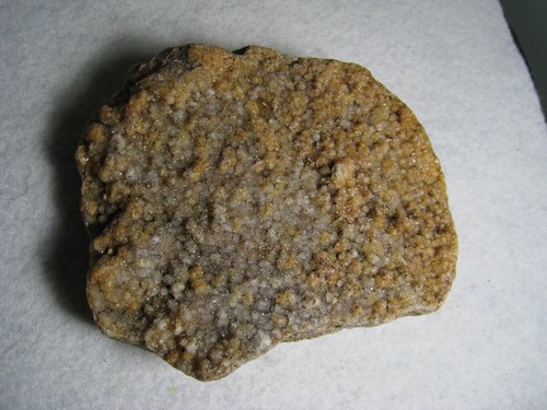 Oolitic Quartz Druzy Metamorph Specimen Stone As Found Kansas USA - 323 Grams - Picture 7 of 24