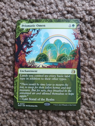 Prismatic Omen Showcase - WOT - Mtg Card #BZ