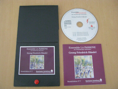 Händel Concerto Grosso Ensemble La Passione der Heidelberger Sinfoniker CD