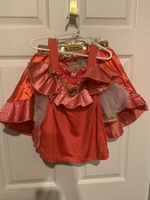 Disney Princesa Elena De Avalor 2 Piezas Disfraz Niño Talla Pequeña 4-6 Top Falda