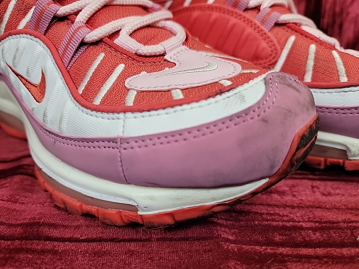 Nike Air Max 98 VALENTINE'S DAY Women's 7 Red Pink CI3709-600