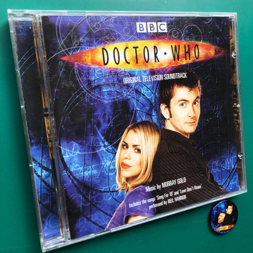 DOCTOR WHO TV-Soundtrack CD Murray Gold David Tennant LIMITIERTE AUFLAGE +ABZEICHEN SEHR GUTER ZUSTAND+