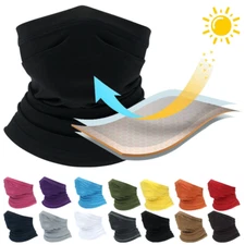 Face Mask UV Sun Shield Neck Gaiter Face Cover Scarf Outdoor Windproof Balaclava