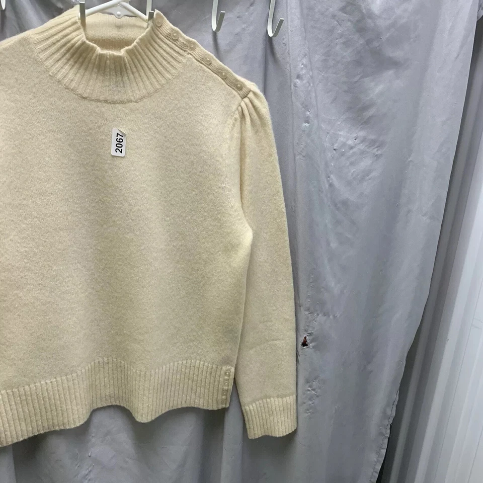 Suéter Ralph Lauren Adulto Grande Crema Manga Larga Corderos Lana Años 90 Para Mujer’s Foto 4 de 4