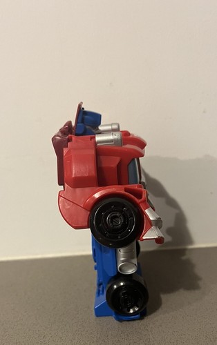 TRANSFORMERS RESCUE BOTS OPTIMUS PRIME PLAYSKOOL HEROES HASBRO APPROX 12CM - Picture 9 of 9
