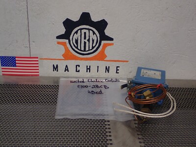 United Electric Controls E100-2BCB Temperature Controller 30-250F 15A 480VAC