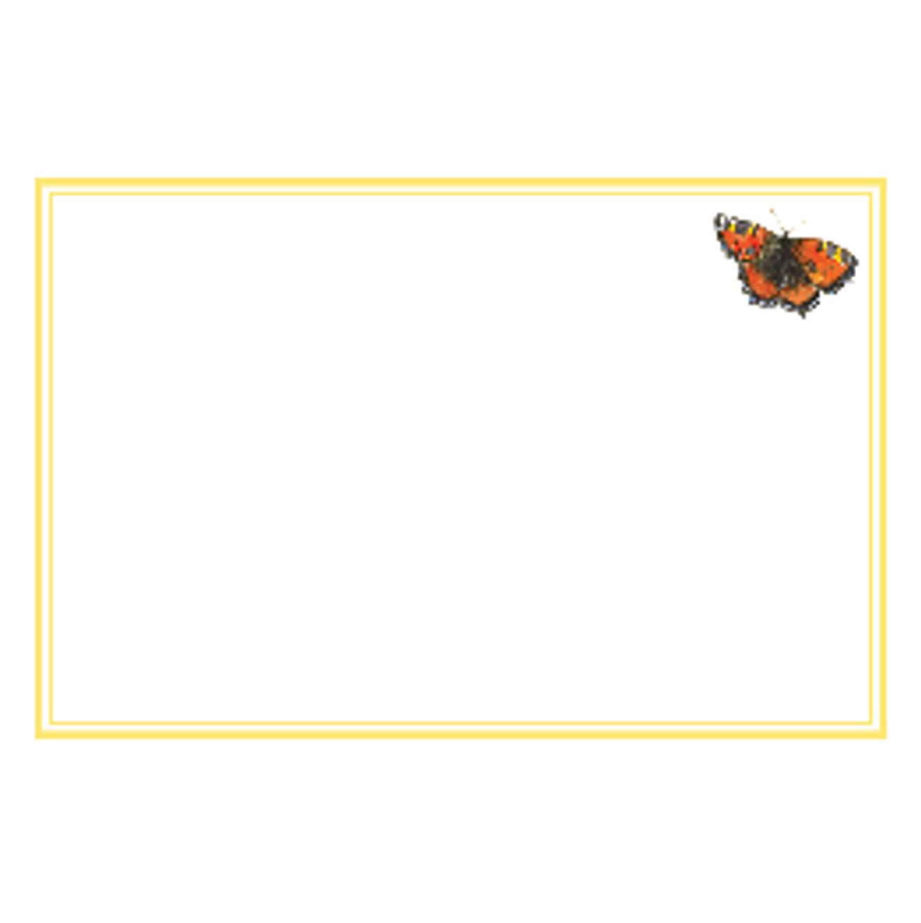 Yellow Butterfly Jam Jar Labels Pack 36 Marmalade Lemon Curd Jam Home Preserve