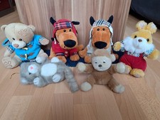   6 Kuscheltiere Plüschtiere Geschenk Geburt...