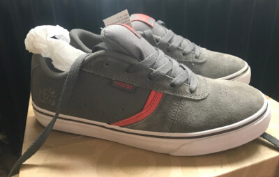 HABITAT Damen Sneaker 38 LARK SUCIU Leder Grau Orange UK 5,5 US 6 NEU OVP