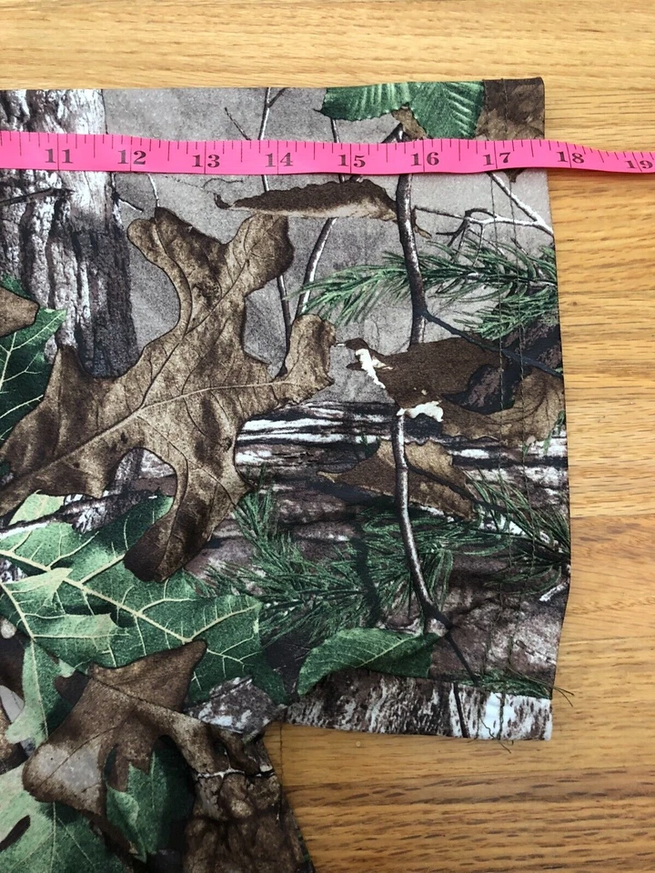 Realtree Men XL Gray Camouflage Crew Neck Polyester Short Sleeve Hunting T-Shirt - Image 4 of 4