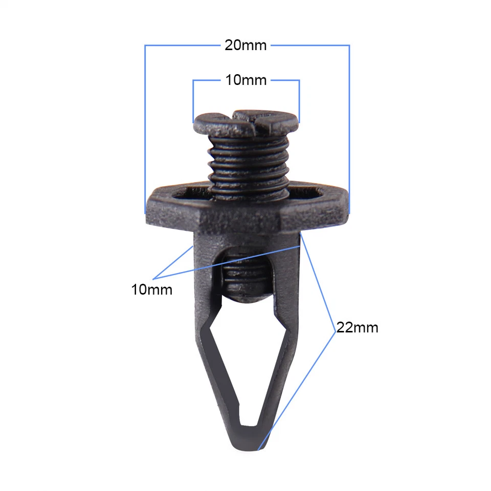 121 комплект защелок с 12 типами зажимов для переднего и заднего бампера крыла колеса для Honda Acura - Изображение 4 из 4