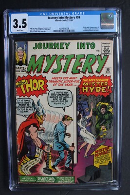 Journey into Mystery #99 1st Mister Hyde MCU 1963 CGC 1st full SURTUR Kirby 3.5