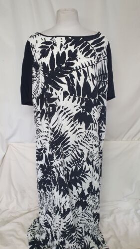 T‑shirt Marina Rinaldi Voyage Relax – Noir – Viscose Nervurée – Manches 3/4 – Modèle Égoïste – Femme – Neuf Avec étiquettes