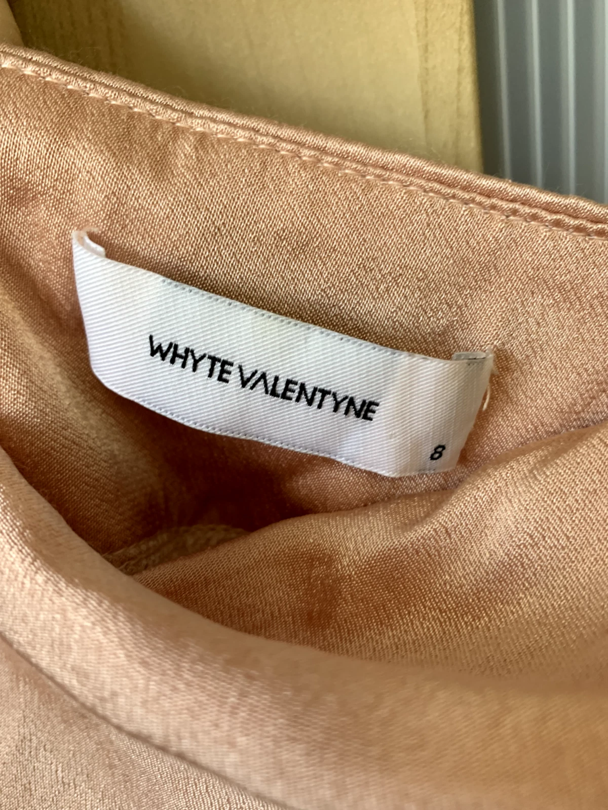 VALENTINO Petal & Pup Whyte Valentine pink blush slip dress size UK 8