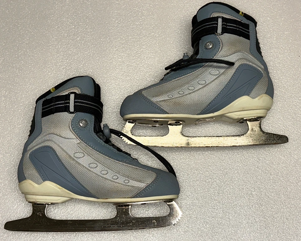 Nike LL L.L. Patines de hielo Bean Flexposite para mujer azul/gris talla 3 Foto 4 de 4