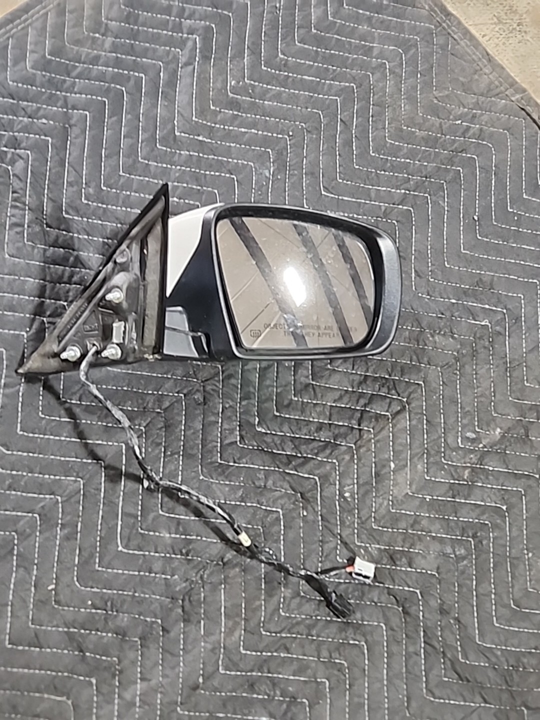 OEM 2014-2017 MASERATI QUATTROPORTE RIGHT SIDE DOOR MIRROR HEATED WHITE #0045