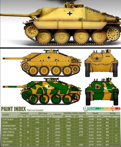 Academy Hobby Model Kit – 1/35 Jagdpanzer 38(t) Hetzer “Early Version”, Tank - Picture 6 of 6