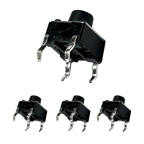 20x 6x6x7mm Momentan Taktile Mini Miniatur Drucktaster Schalter PCB montiert SPST - Bild 9 von 9
