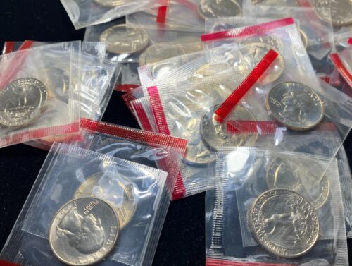 (40) 1985 D UNITED STATES MINT SEALED UNCIRCULATED WASHINGTON QUARTERS - Picture 2 of 4