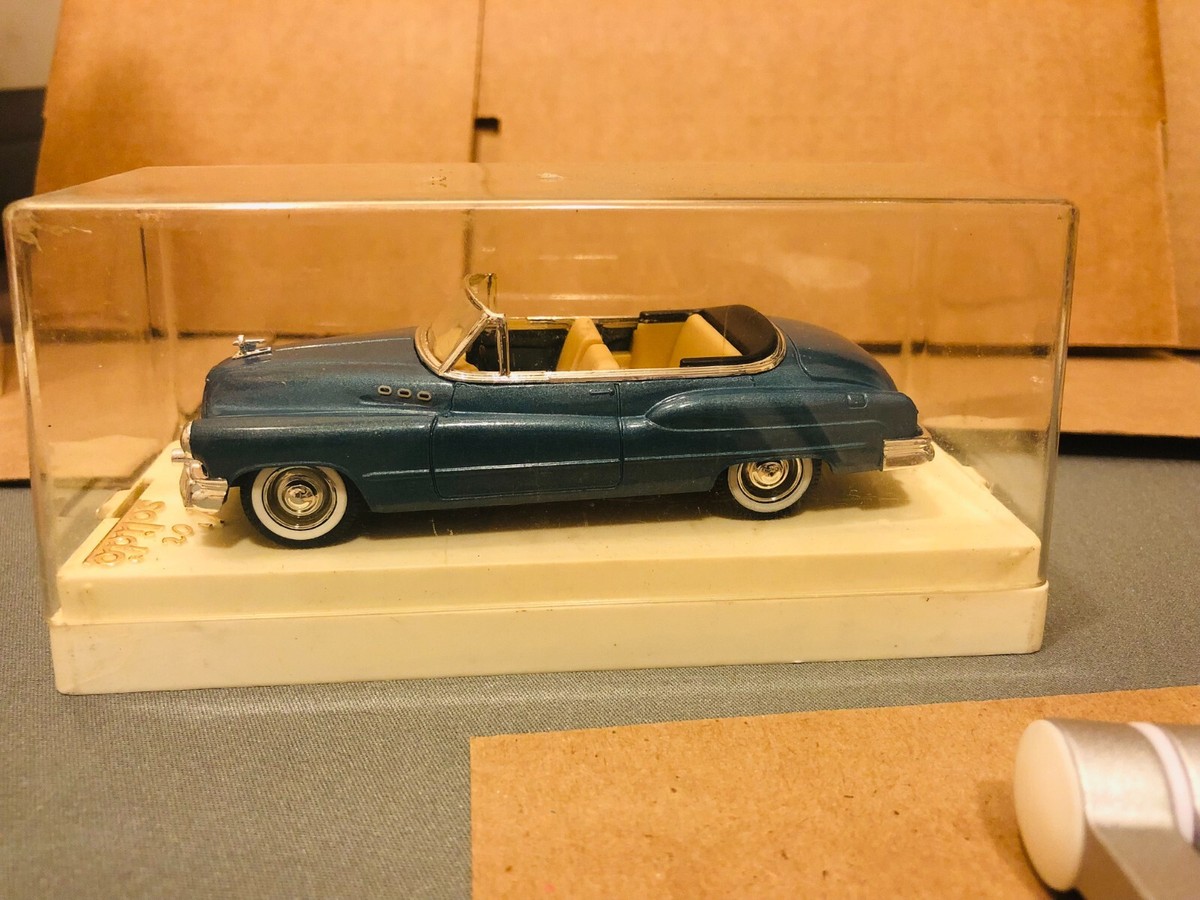 1/43 VINTAGE SOLIDO #4511 1950 BUICK SUPER CABRIOLET BLUE | eBay