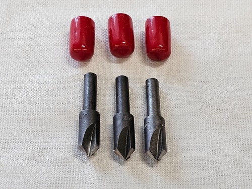 3 Keo 3/8" 100 Degree Countersink 3 Flute HS Milling Drill Bit Aircraft Tool