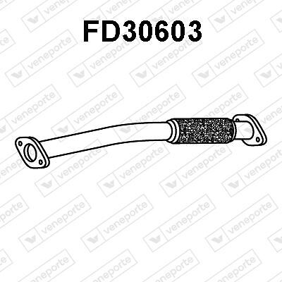 Tuyau d'échappement Ford Fiesta IV 1.3 i pour rouler en ville au quotidien