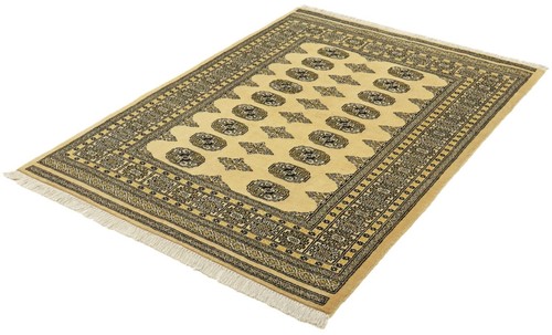 Pakistan Buchara 3ply 175x125 cm Handgeknüpft Teppich Orientteppich Neu - Picture 2 of 8