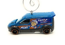 Ford Transit Connect Christmas Ornament 1:64 Blue