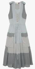 Zara Limited Edition Long Dress Blue Size S