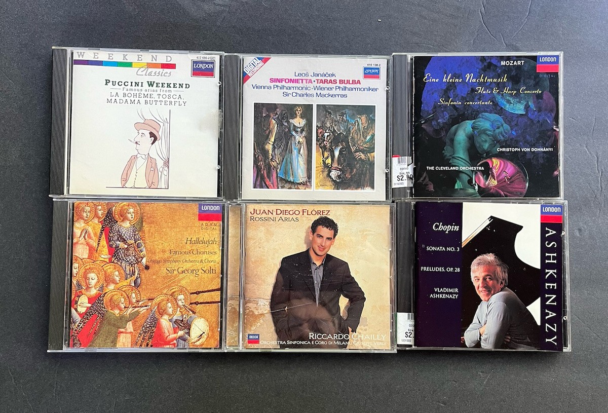 LONDONクラシックCD全６枚 LONDONクラシックCD全6枚 London Classical CD lot - ( 6