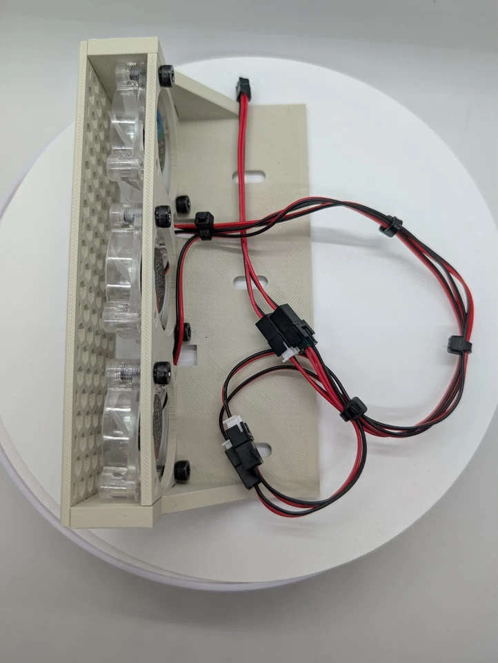 5,25-дюймовый вентилятор в сборе подходит для отсека оптического привода с вентилируемым шестиугольником sm. - Изображение 4 из 4