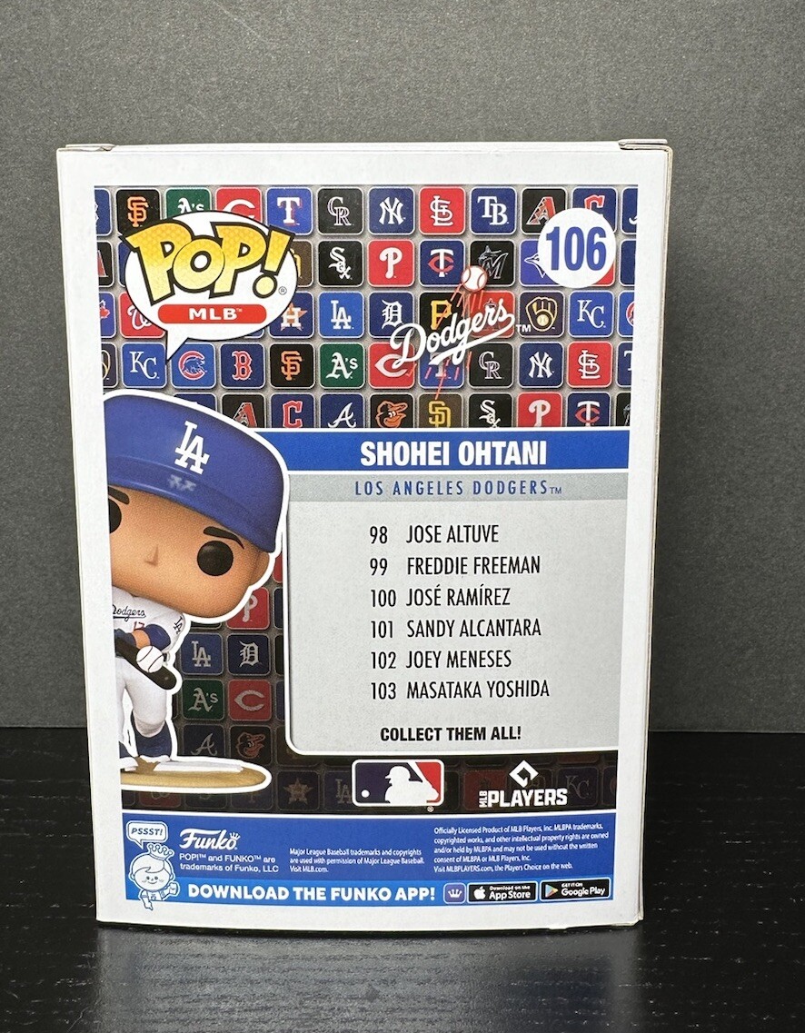 Funko Pop MLB #106 Shohei Ohtani Batting Los Angeles Dodgers