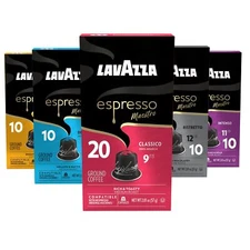 Lavazza Coffee Espresso Variety Pack 60 Single Serve Capsules for Nespresso