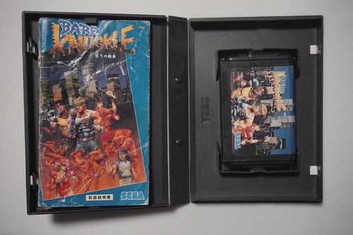Sega Mega Drive Bare Knuckle boxed Japan MD game US Seller - Picture 3 of 4