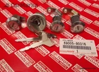 Toyota Land Cruiser FJ40 FJ43 FJ45 BJ40 Ignition Cylinder Lock with Keys Set OEM