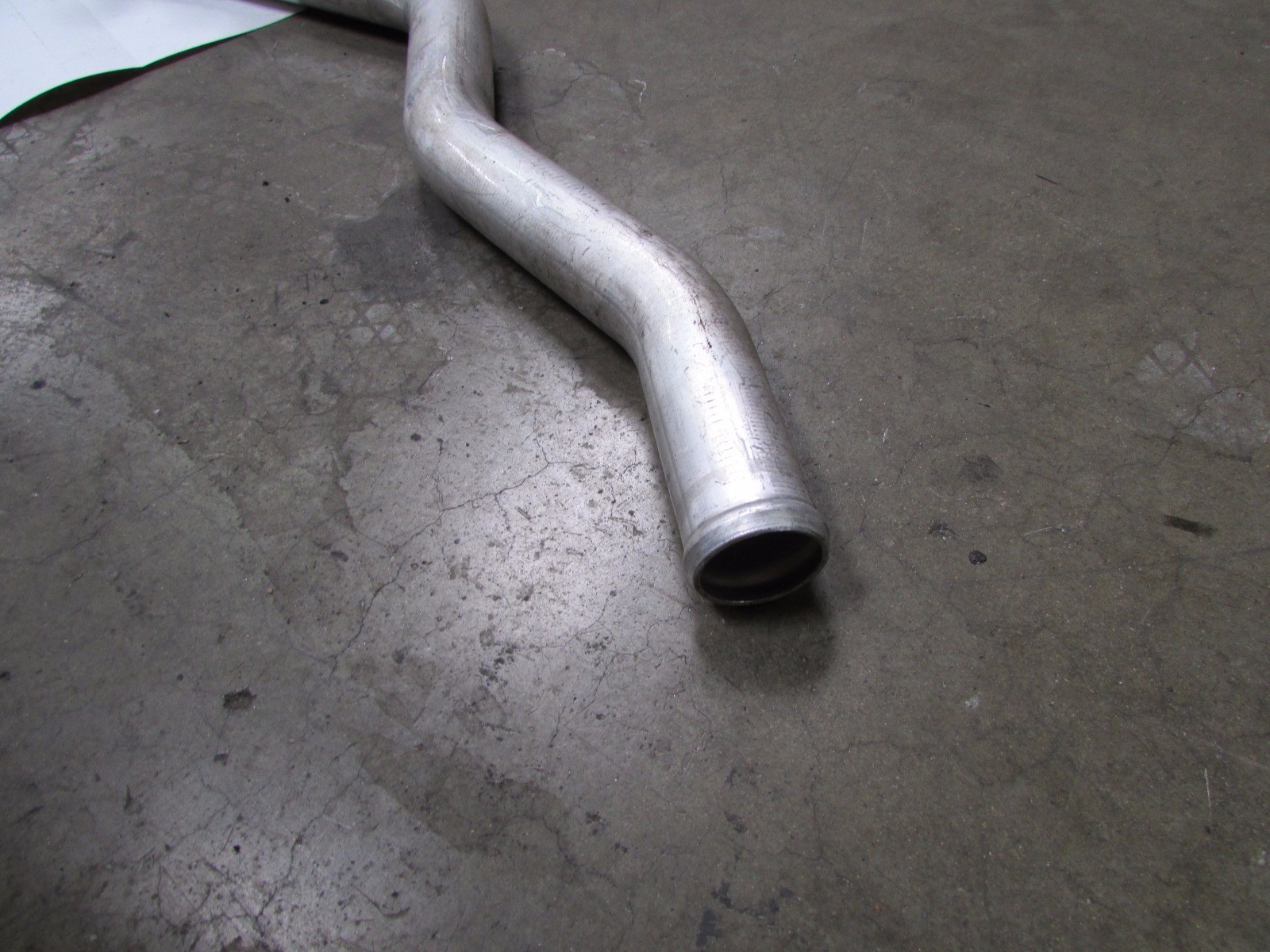 Ferrari F430, Spider, Lower Metal Radiator Connection Line, Used, P/N 216373