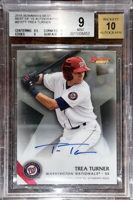 TREA TURNER 2015 BOWMAN